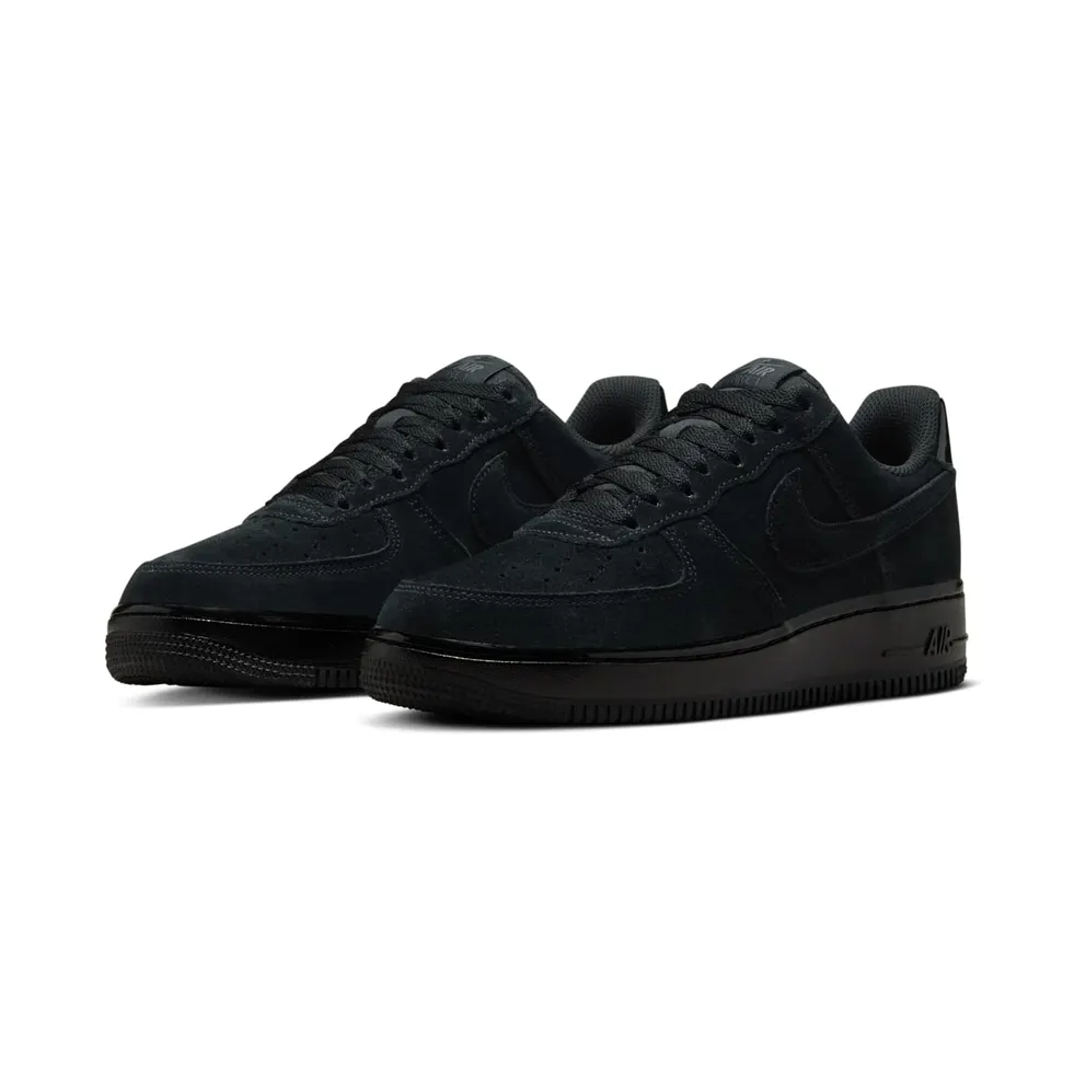 Nike Air Force 1 Low ’07 Triple Black Suede (HM9659-001)