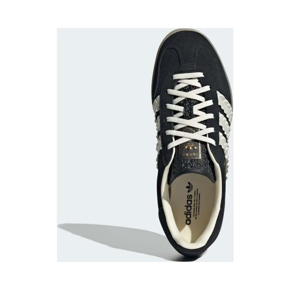 Adidas Gazelle Indoor Core Black / Cream White / Gum (JS1412)