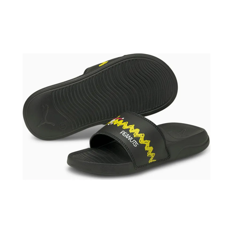 Puma x Peanuts Popcat 20 Slides Black (37582601)