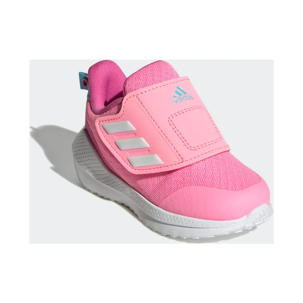 Adidas EQ21 Run 2.0 Sport Running Hook-and-Loop Strap Beam Pink / Cloud White / Bliss Blue (GZ1803)