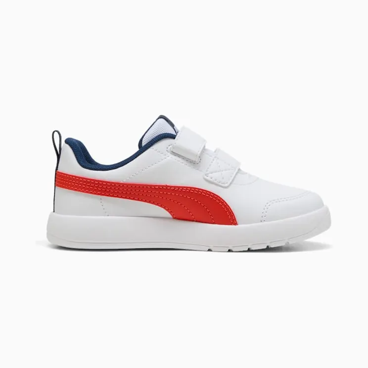 Puma Courtflex White / Fierce Red / Persian Blue (397642-14)