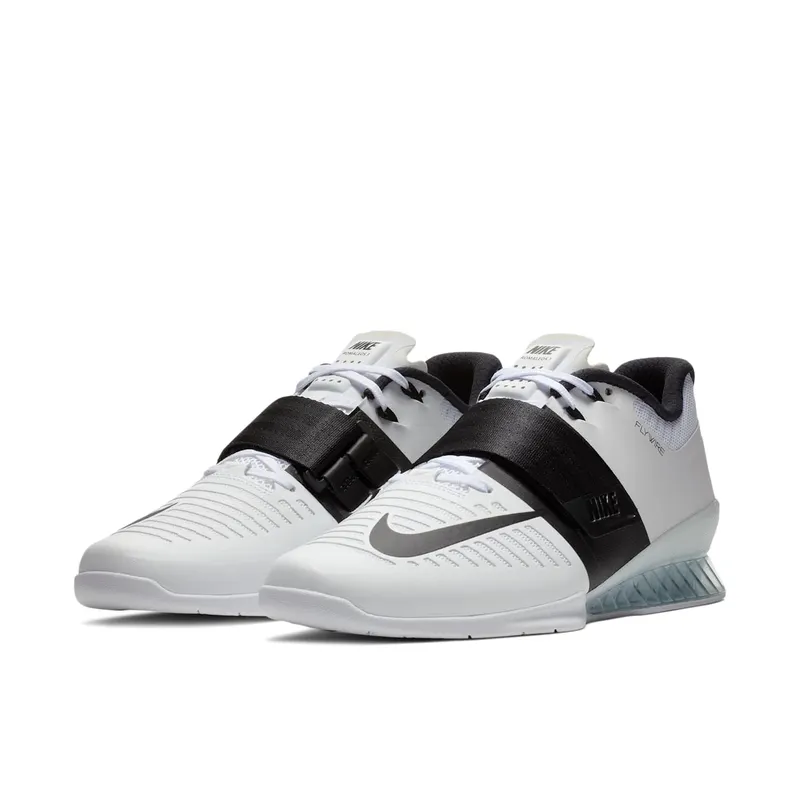 Nike Romaleos 3 White Black Clear Sole (852933-101)