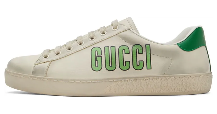 Gucci Off-White Strawberry Ace Sneakers (699290 AYO10) (4)