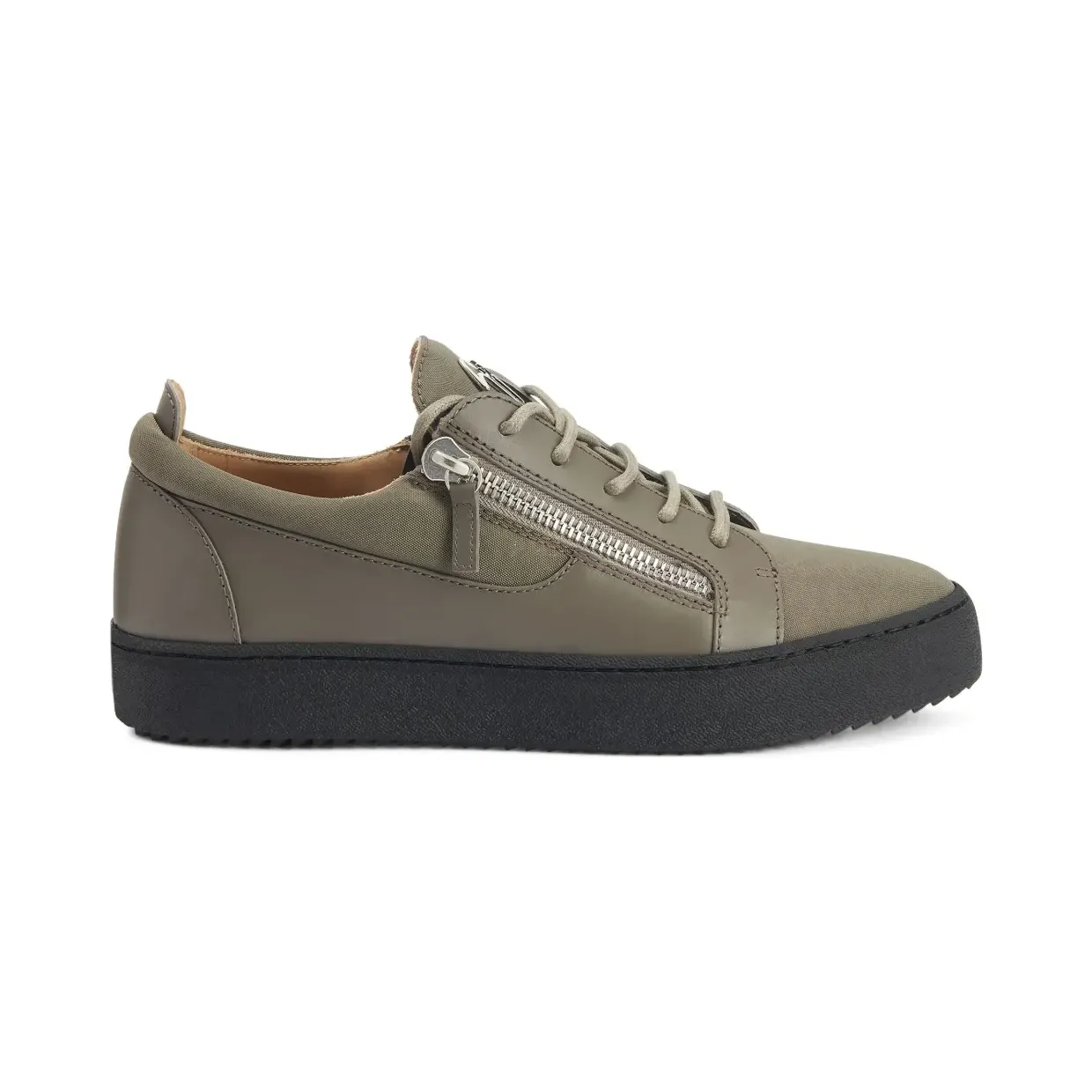 Giuseppe Zanotti Frankie mit doppeltem Reißverschluss “Green” (RM30054007)
