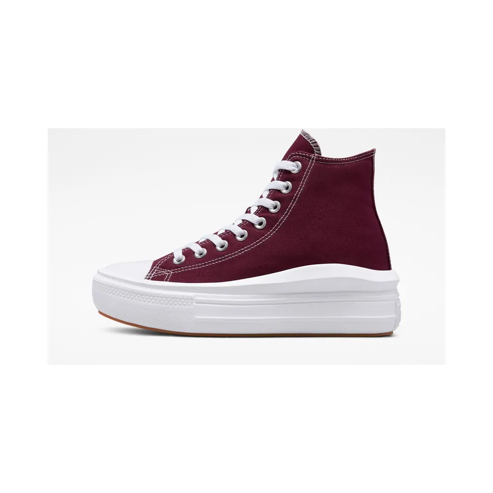 Converse Chuck Taylor All Star Move Platform Seasonal Color Dark Beetroot/Weiß/Weiß (A02430C)