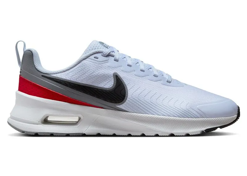 Nike Air Max Nuaxis Football Grey White Gym Red (FD4329-002)