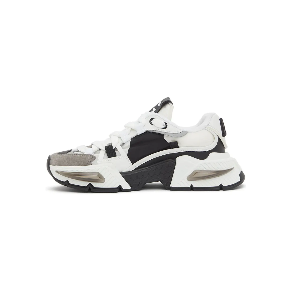 Dolce & Gabbana White & Black Airmaster Sneakers (CK1984 AY337) (3)