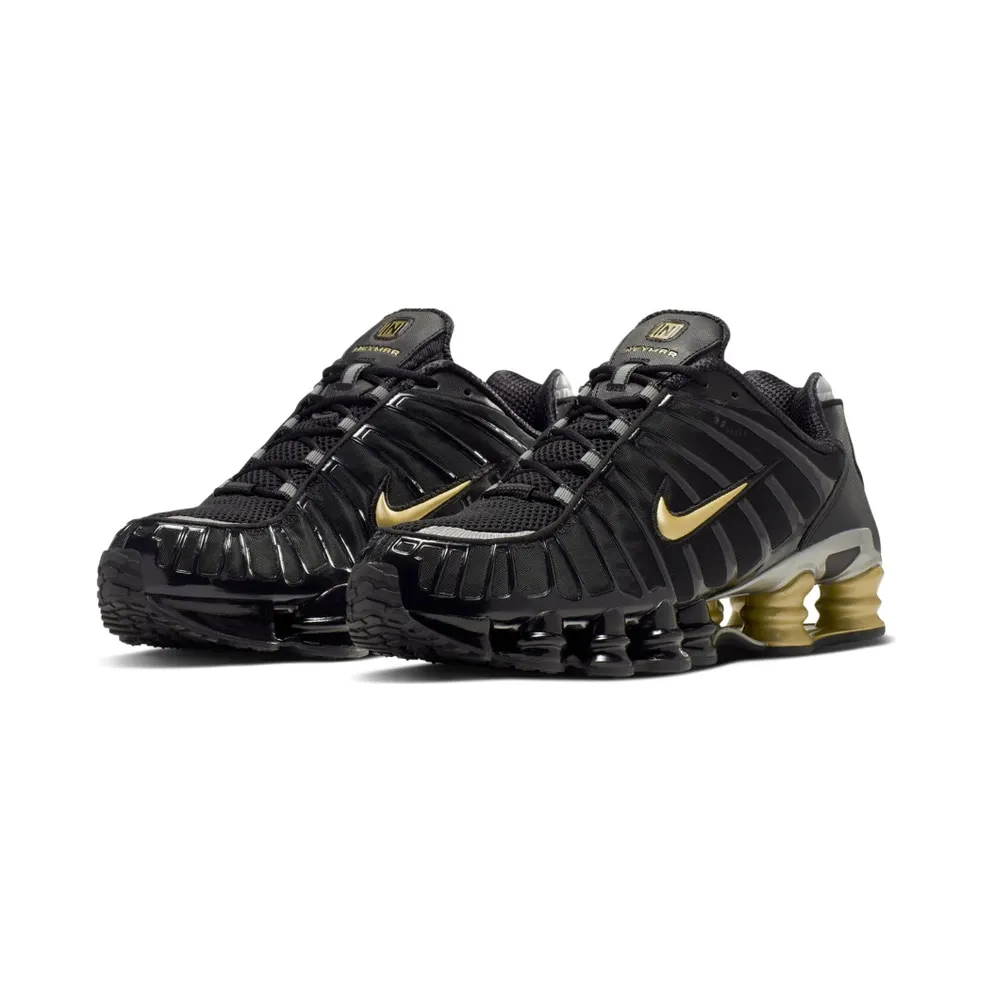 Nike Shox TL Neymar Black/Metallic Gold-Metallic Silver (BV1388-001)