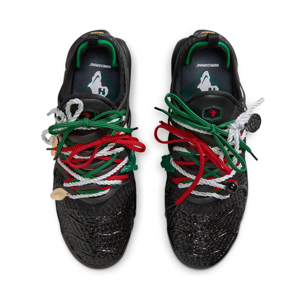 Nike Air Max Plus x HOMECOMING – “Black / University Red / Court Green” (IM4960-001)