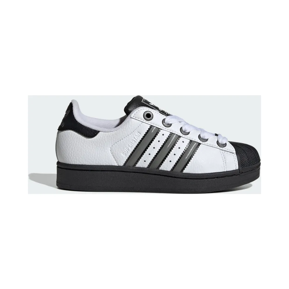 Adidas Superstar II Kids Cloud White / Matte Silver / Core Black (JQ0313)