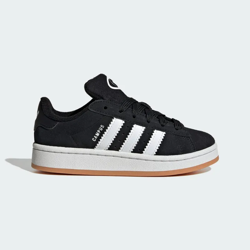 adidas Campus 00s Elastic Lace Kids Core Black / Cloud White / Gum (JI4331)