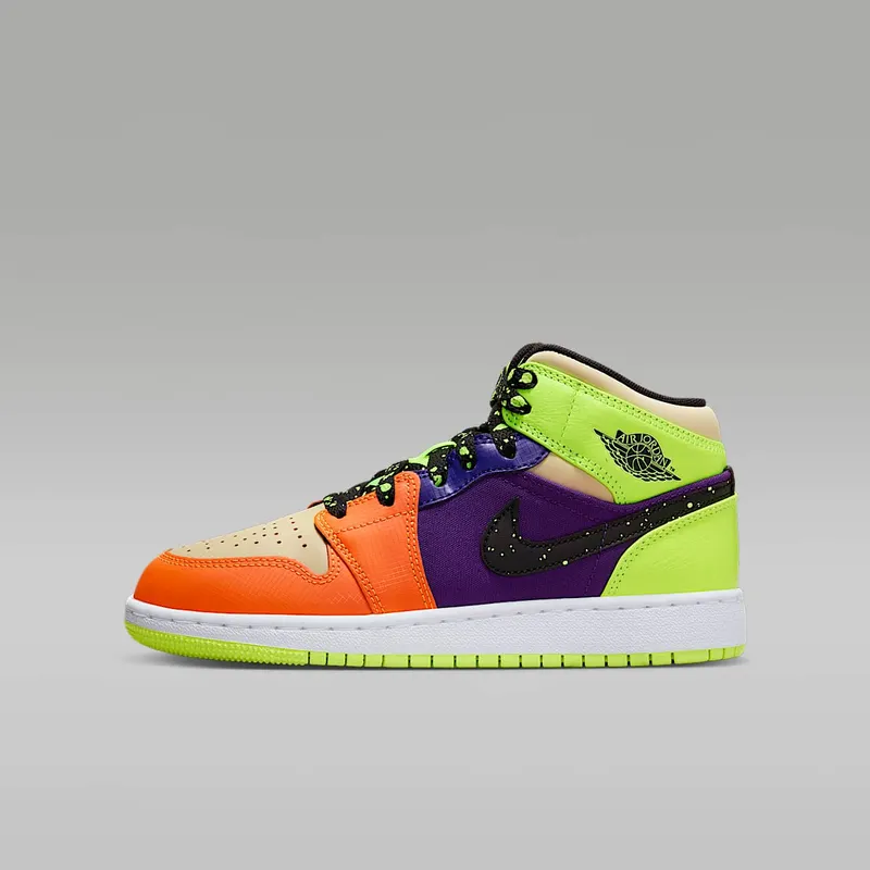 Jordan 1 Mid SE Volt Vivid Orange (FD8795-700)