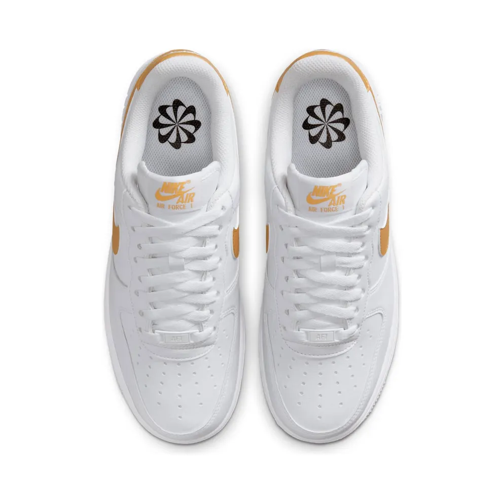Nike Air Force 1 Low ’07 Next Nature “White / Metallic Gold” (DC9486-114)