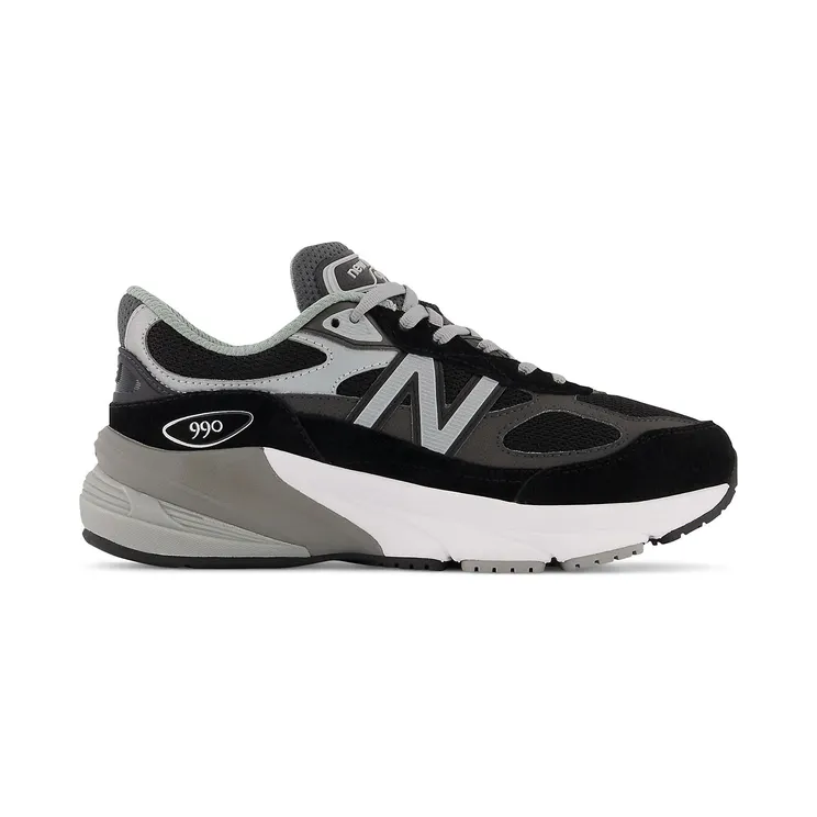 New Balance 990v6 GS “Black/Silver” (GC990BK6)