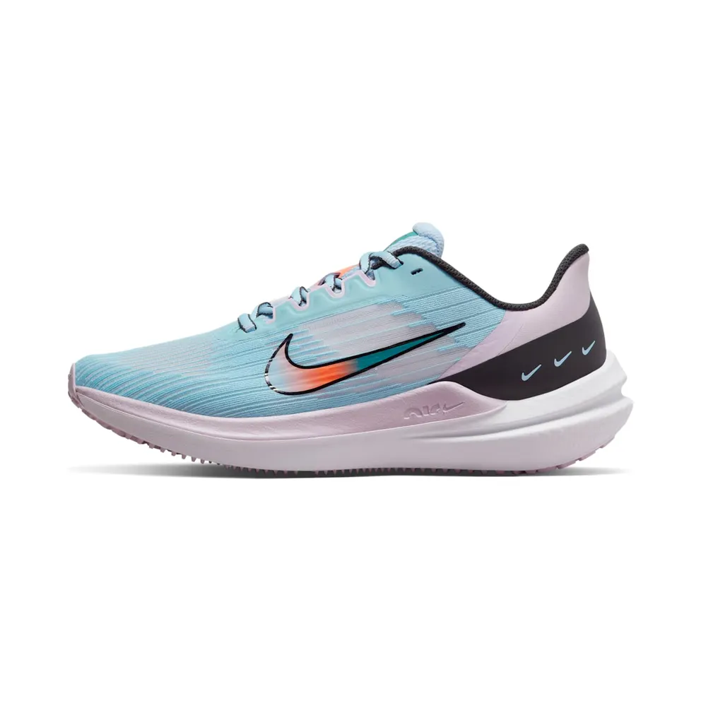 Nike Air Winflo 9 Light Marine Blue Doll Pink (DD8686-500)