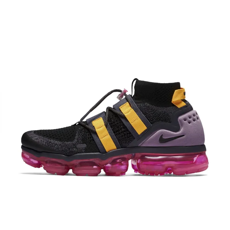Nike Air VaporMax Utility Black Pink Blast Black/Black-Gridiron-Pink Blast (AH6834-006)
