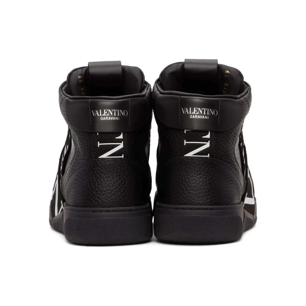 Valentino Garavani Black VL7N Mid-Top Sneakers (XY2S0E03WRQ) (4)