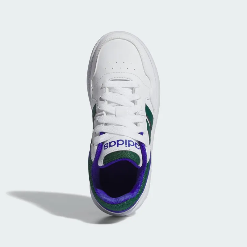 Adidas Hoops Cloud White / Collegiate Green / Lions Blue (IH8012)