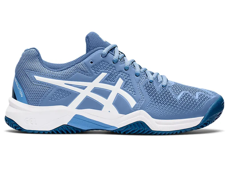 Asics GEL-RESOLUTION 8 GS CLAY Blue Harmony/White (1044A019.404)