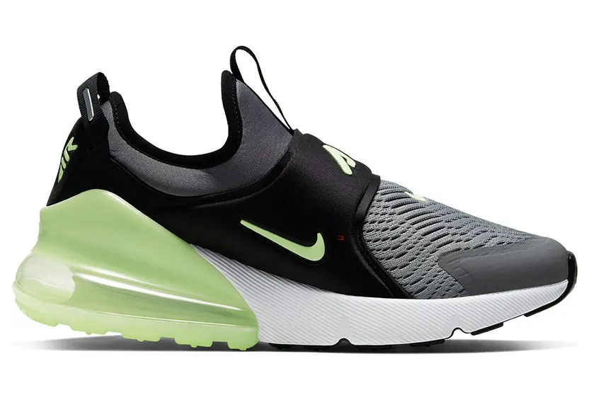 Nike Air Max 270 Extreme Grey Black Barely Volt (GS)
