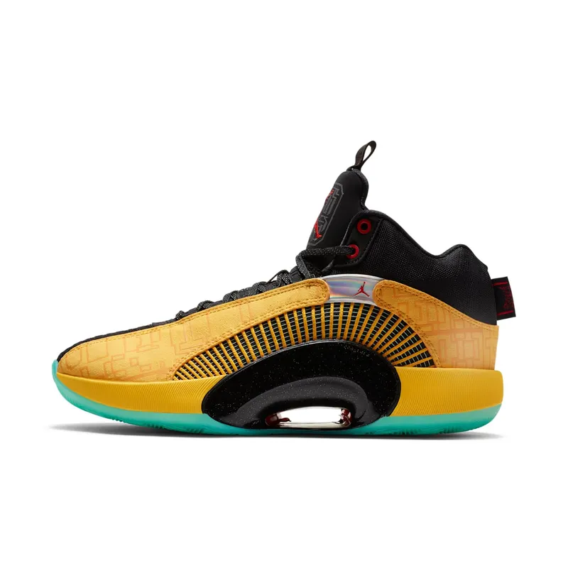 Jordan XXXV Dynasties Gold/Black-Red-Emerald (DD3044-700)