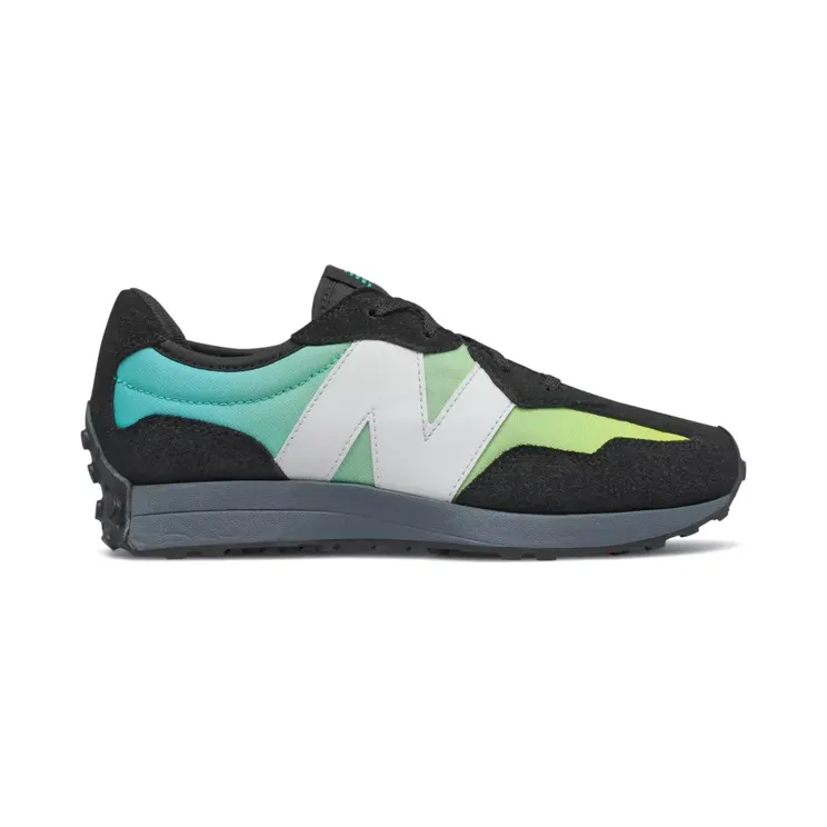 New Balance 327 Black Summer Jade (GS) (GS327SA)