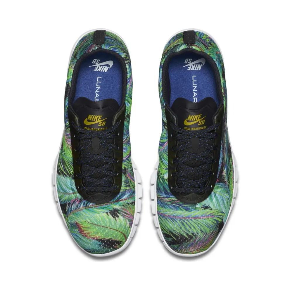 Nike SB Paul Rodriguez 9 R/R Print Game Royal/Black-White-Tour Yellow (749564-401)