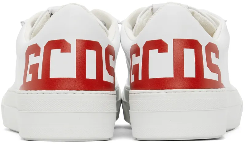 GCDS White Eco Bucket (SS22M460020)