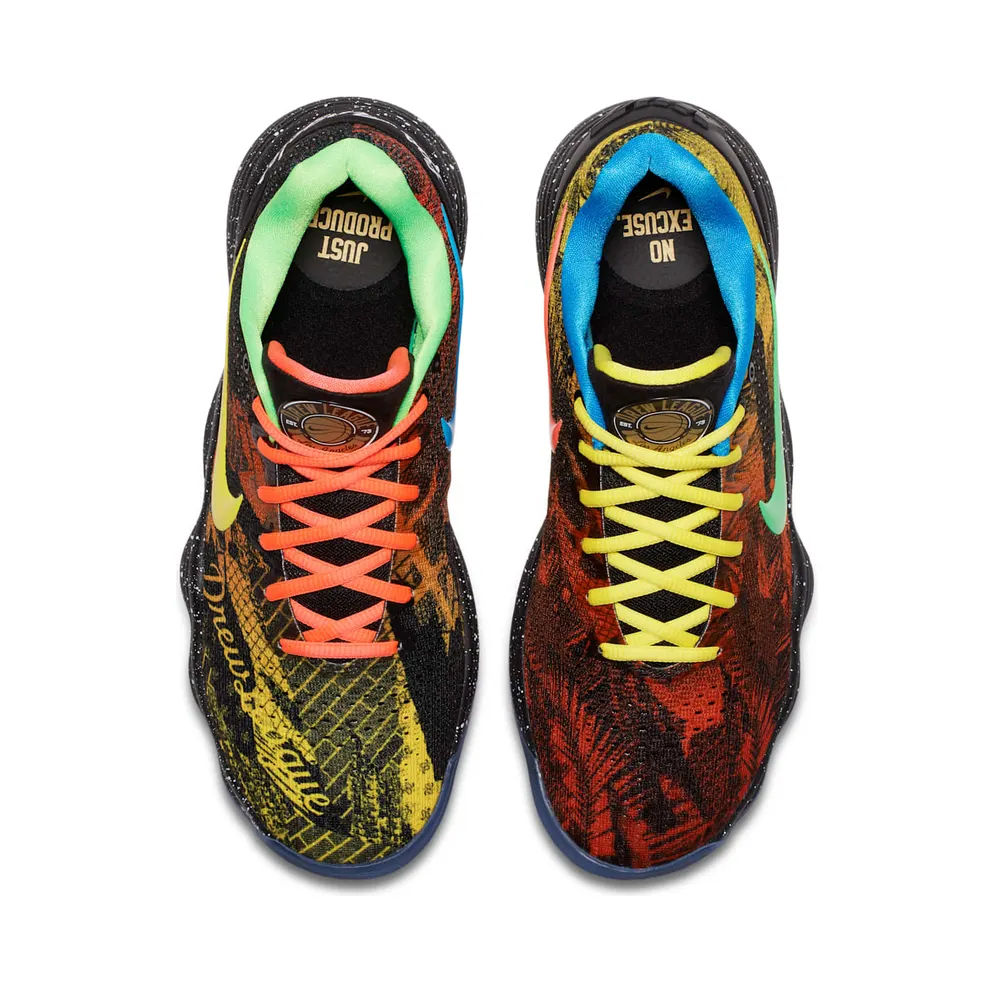 Nike Hyperdunk 2017 Low LA Black/Multi-Color-Tour Yellow-Team Orange (AH9053-001)