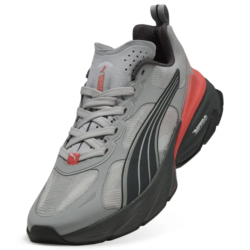 PUMA Fade Nitro™ V2 Gray Echo/Shadow Gray/Red Glamour (403299-11)
