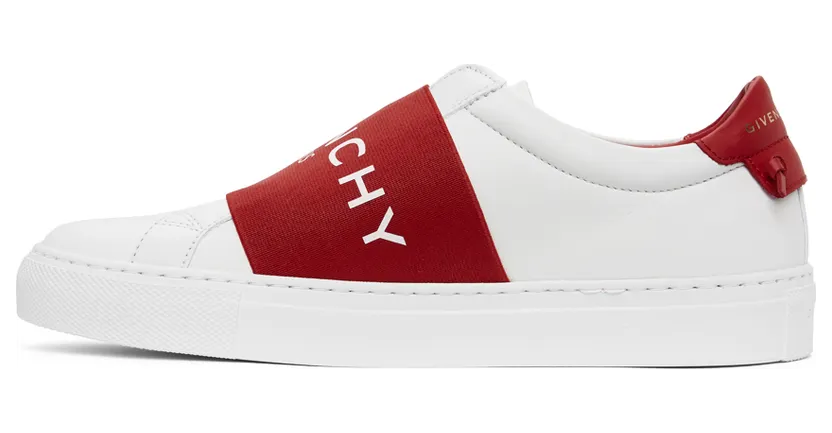Givenchy White Elastic Urban Knots Sneakers (BE0005E0EB) (3)