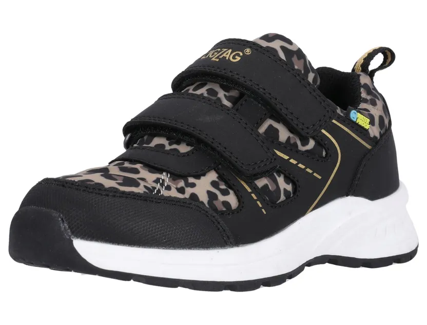 Zigzag sneaker Zwart-bruin (Z224353-8002)
