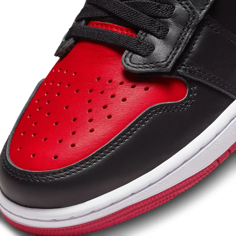 Jordan 1 Low FlyEase Black White Gym Red (DM1206-066)
