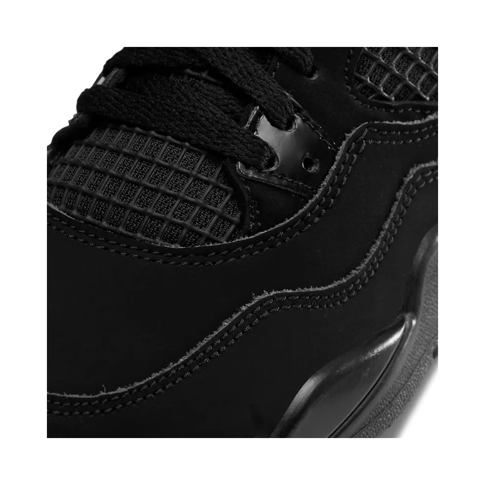 Jordan 4 Retro Black Cat 2020 (PS) Black/Black-Light Graphite (BQ7669-010)