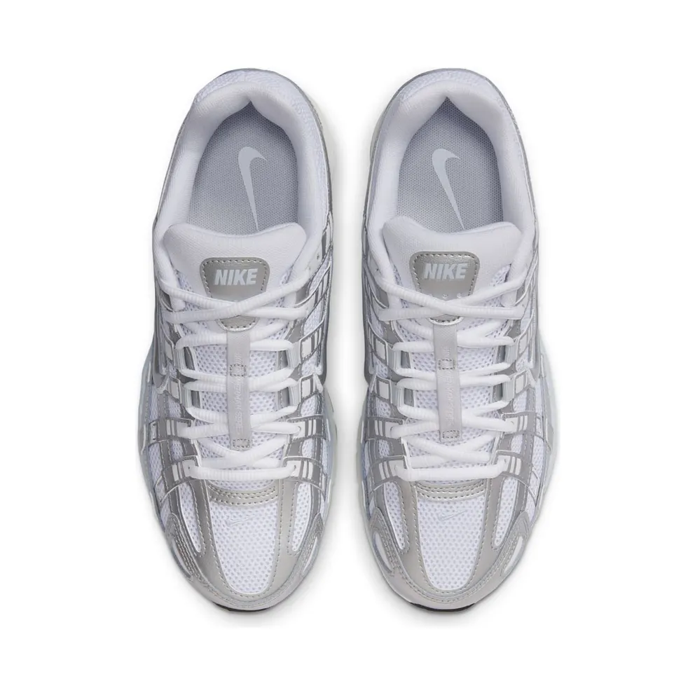Nike P-6000 “White Blue Tint Sail Metallic Silver” (BV1021-106)