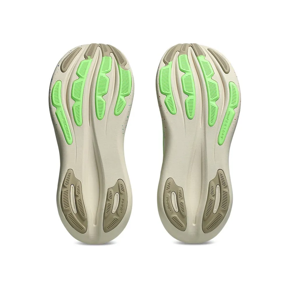 ASICS GEL-NIMBUS 28 x NADIA BATTOCLETTI “Cream / Illuminate Green” (1012C055-100)