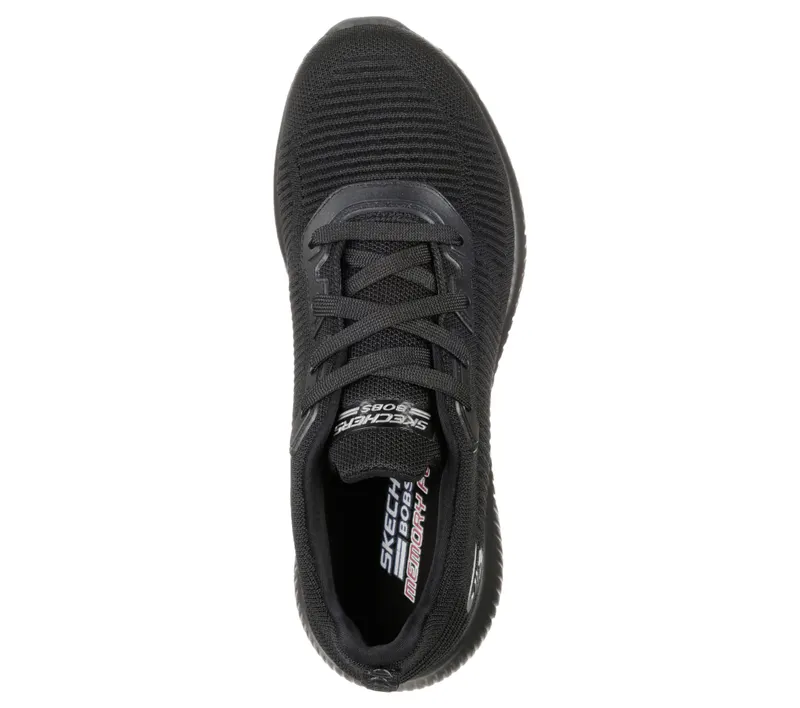 Skechers BOBS Sport Squad – Tough Talk – Black – “Black” (32504 BBK)
