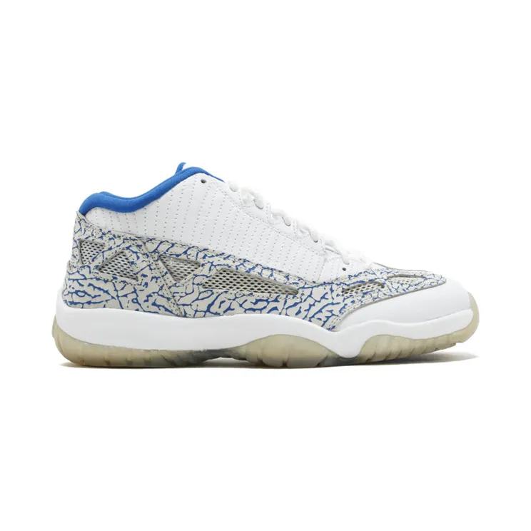 Jordan 11 Retro Low IE White Argon Blue