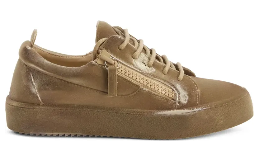 Giuseppe Zanotti Gail suède sneakers – Beige (RS40013002)