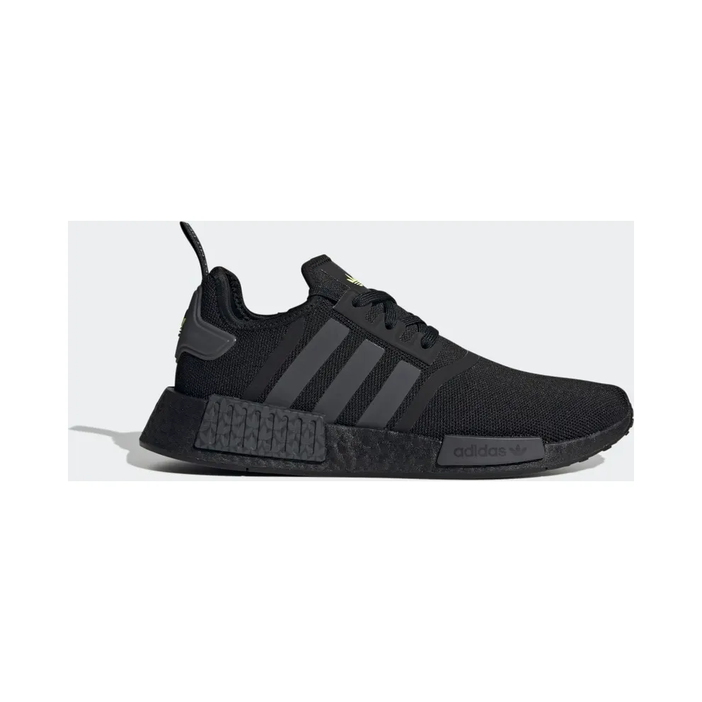 adidas NMD_R1 Shoes Core Black / Grey Six / Solar Yellow (GY7367)