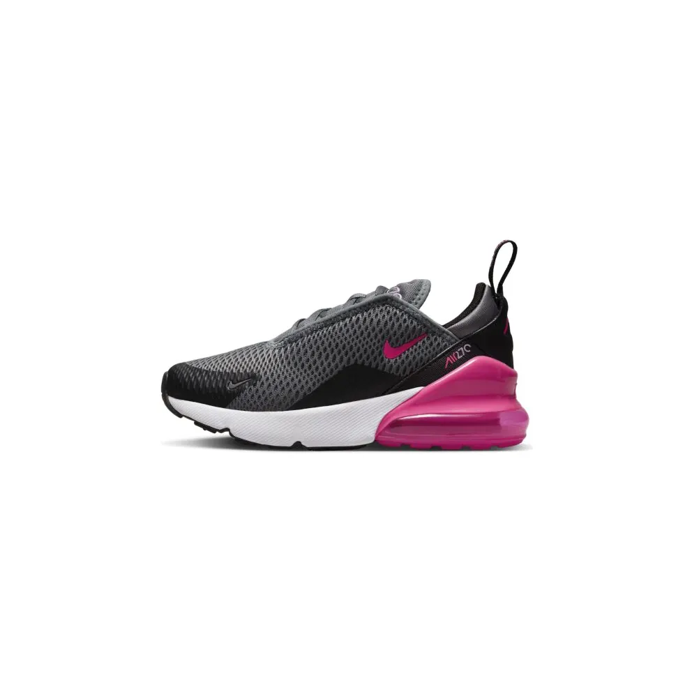 Nike Air Max 270 “Smoke Grey / Black / White / Hyper Pink” (AO2372-031)
