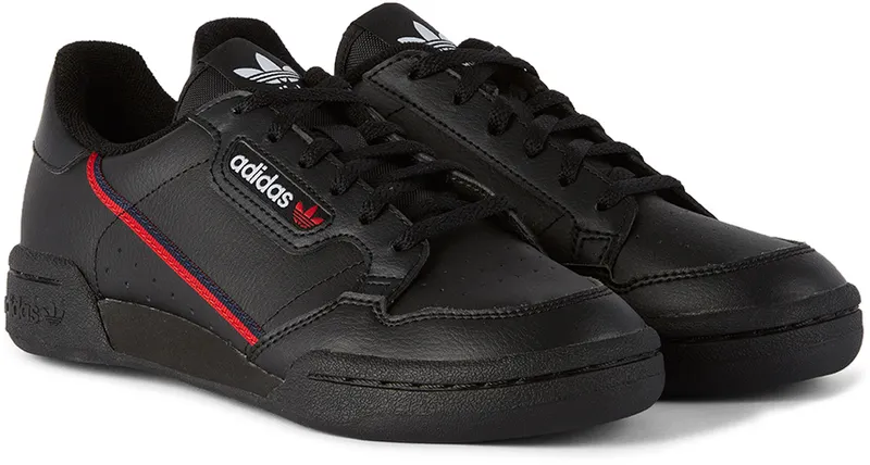 Adidas Continental 80 J ‘Black Scarlet’ Core Black/Scarlet/Collegiate Navy (F99786)