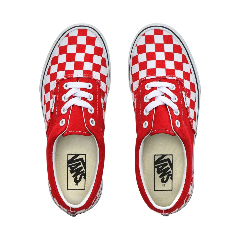 Vans Era Checkerboard Racing Red Checkerboard/Racing Red (VN0A4BV4S4E)
