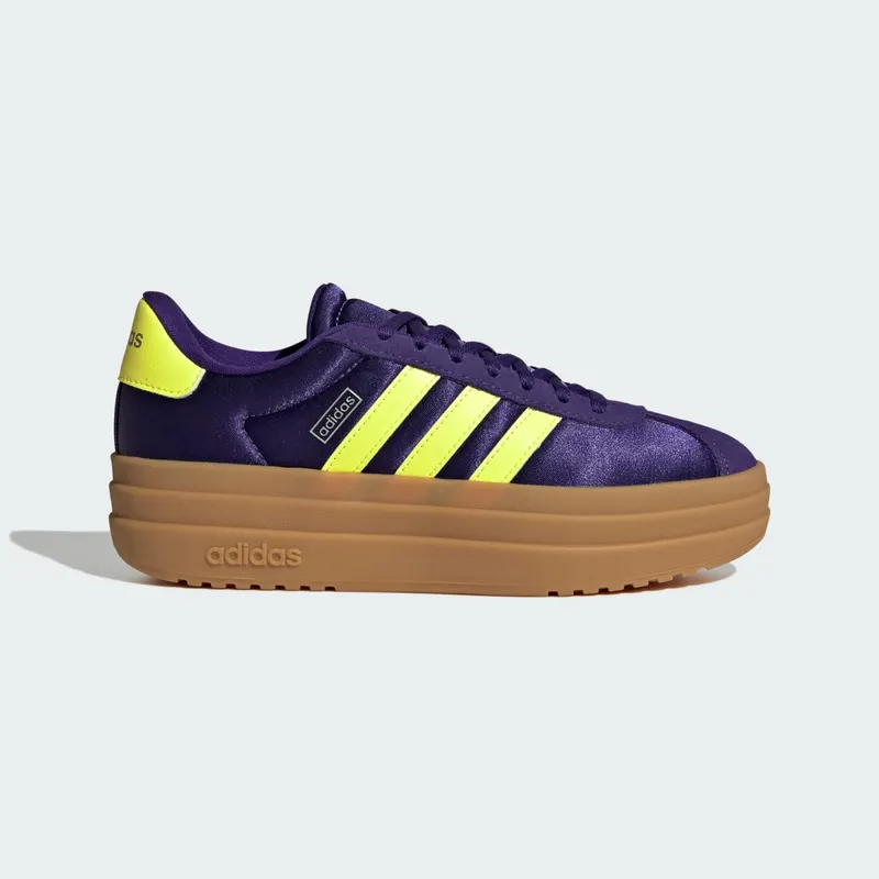 Adidas VL Court Bold Junior Collegiate Purple / Hi-Res Yellow / Silver Metallic (JQ1874)