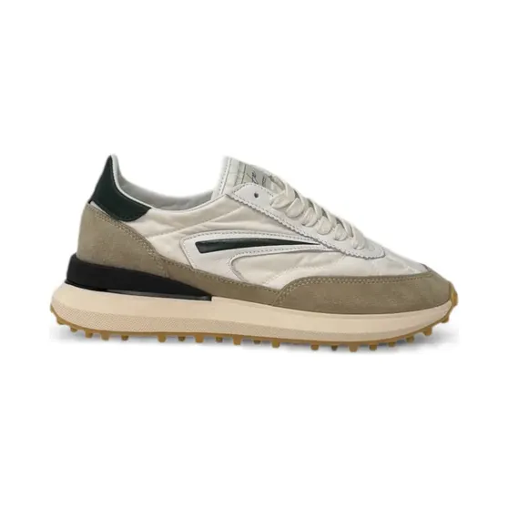 D.A.T.E Date Athleta nylon met vlakken “White” (M441ATNY)