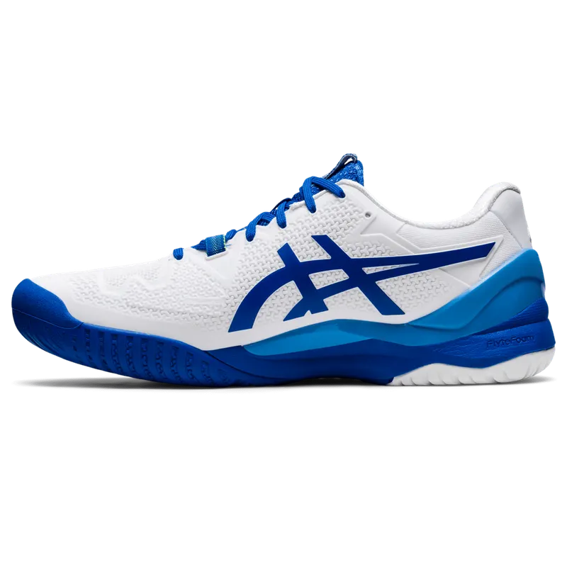 Asics GEL-RESOLUTION 8 White/Tuna Blue (1041A345.960)