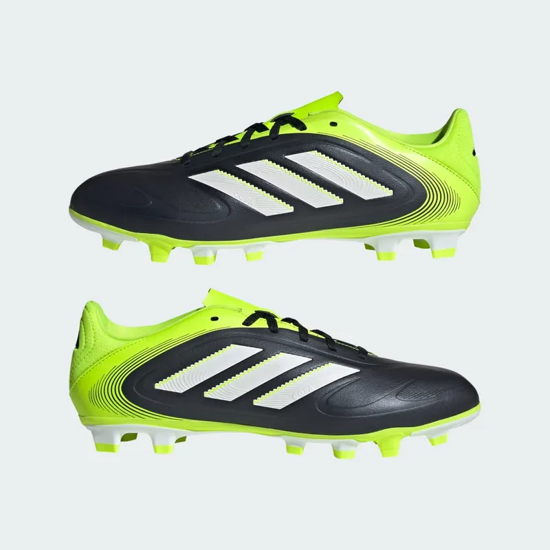 adidas Copa Pure 3 Club FG/MG Core Black Cloud White Lucid Lemon (JR2896)