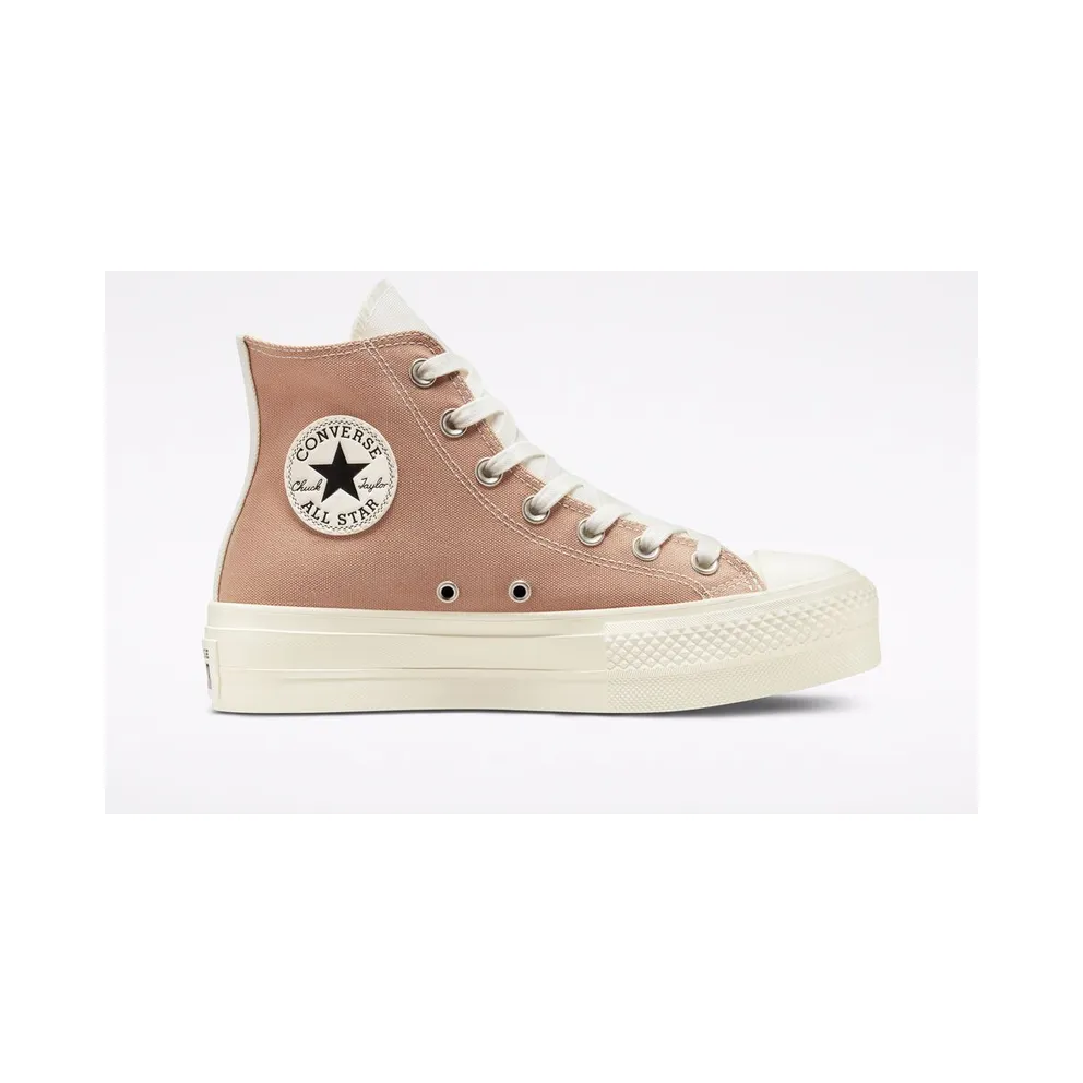 Converse Chuck Taylor All Star Lift Platform Tri-Panel Hemp/desert Sand/egret (A01581C)