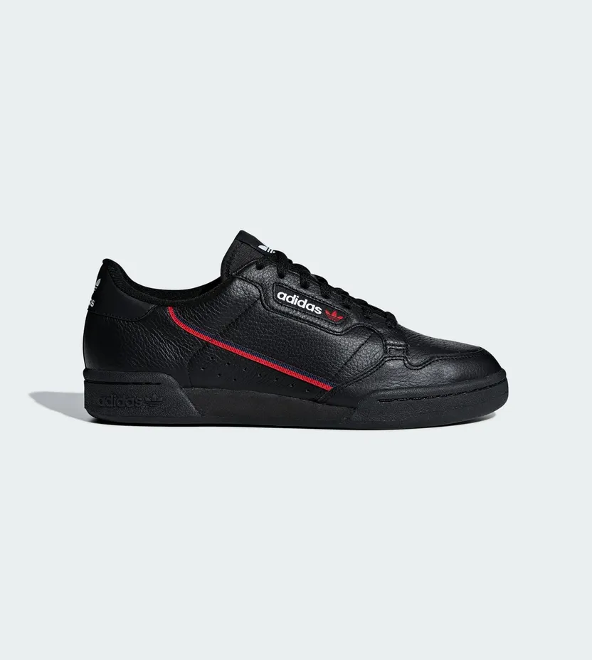 adidas Continental 80 Core Black / Scarlet / Collegiate Navy (G27707)