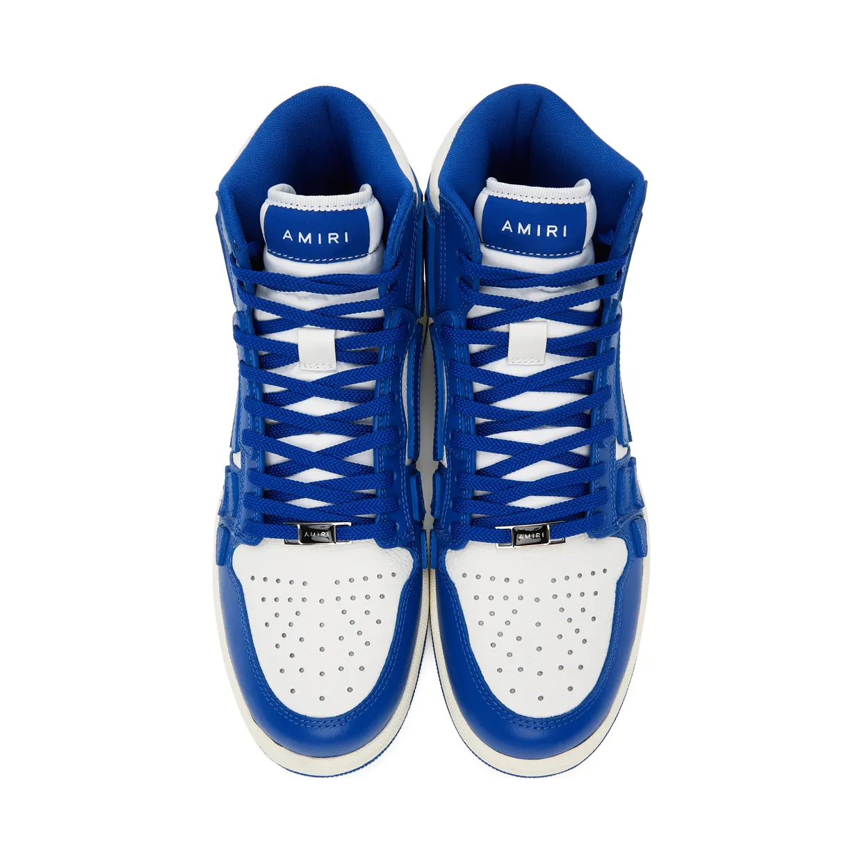 AMIRI Blue & White Skel Top Hi Sneakers (PS22MFS002-466) (5)